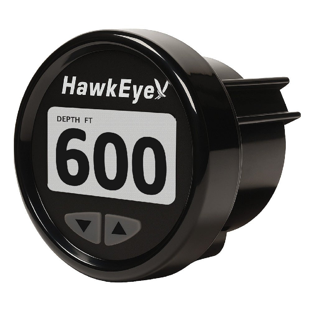 HawkEye DepthTrax Edge In - Dash Depth Finder - HD Color Display - 600' Max Depth - TM Transducer [DT3BX - TM] - Houseboatparts.com
