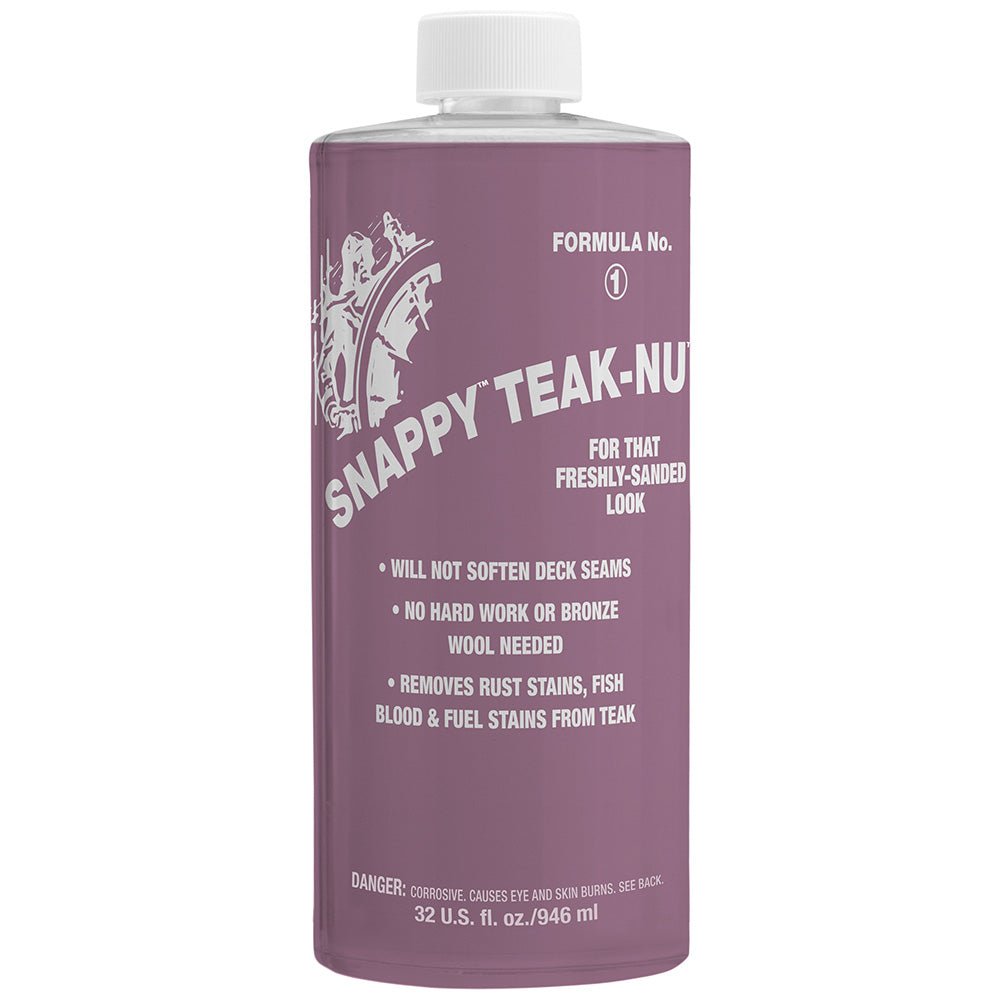 Snappy Teak - Nu Formula No. 1 - 32 oz [STN - Q1] - Houseboatparts.com