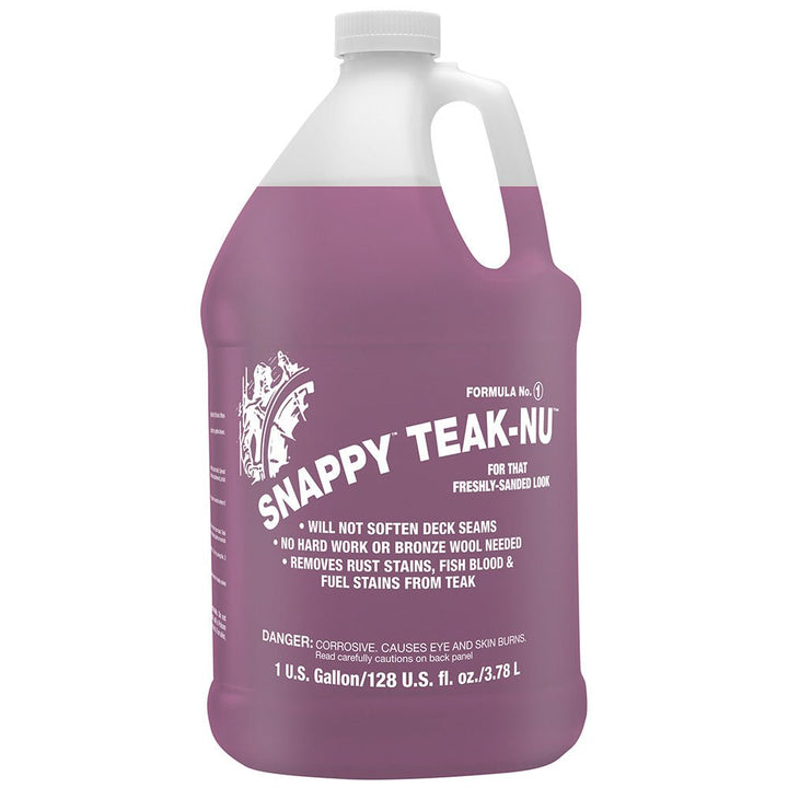Snappy Teak - Nu Formula No. 1 - 1 Gallon [STN - G1] - Houseboatparts.com