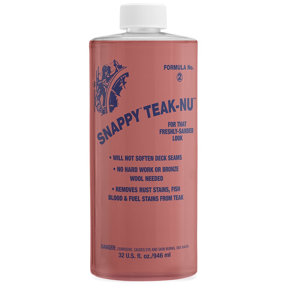 Snappy Teak - Nu Formula No. 2 - 32 oz [STN - Q2] - Houseboatparts.com