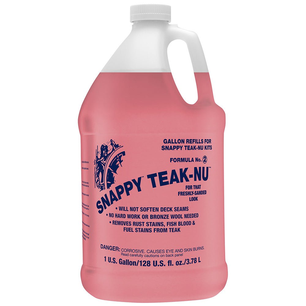 Snappy Teak - Nu Formula No. 2 - 1 Gallon [STN - G2] - Houseboatparts.com
