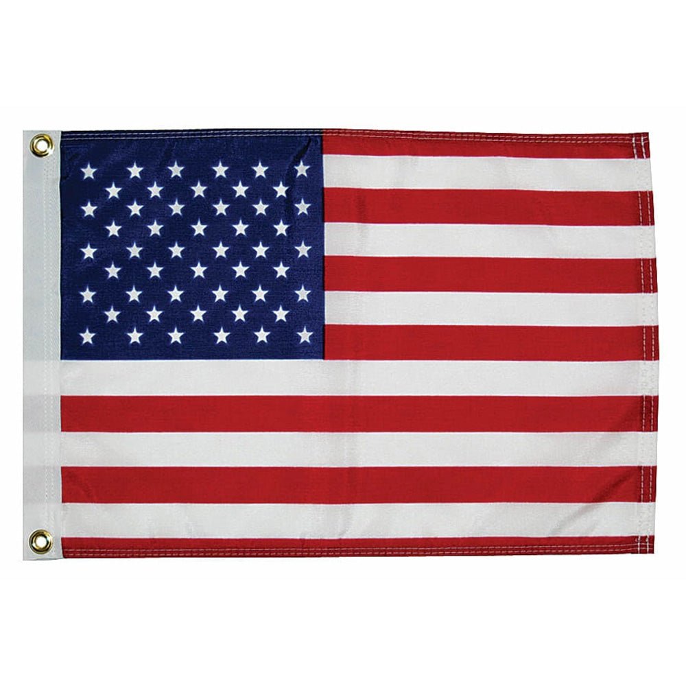 Taylor Made 50 - Star U.S. Flag - 12" x 18" [2418] - Houseboatparts.com
