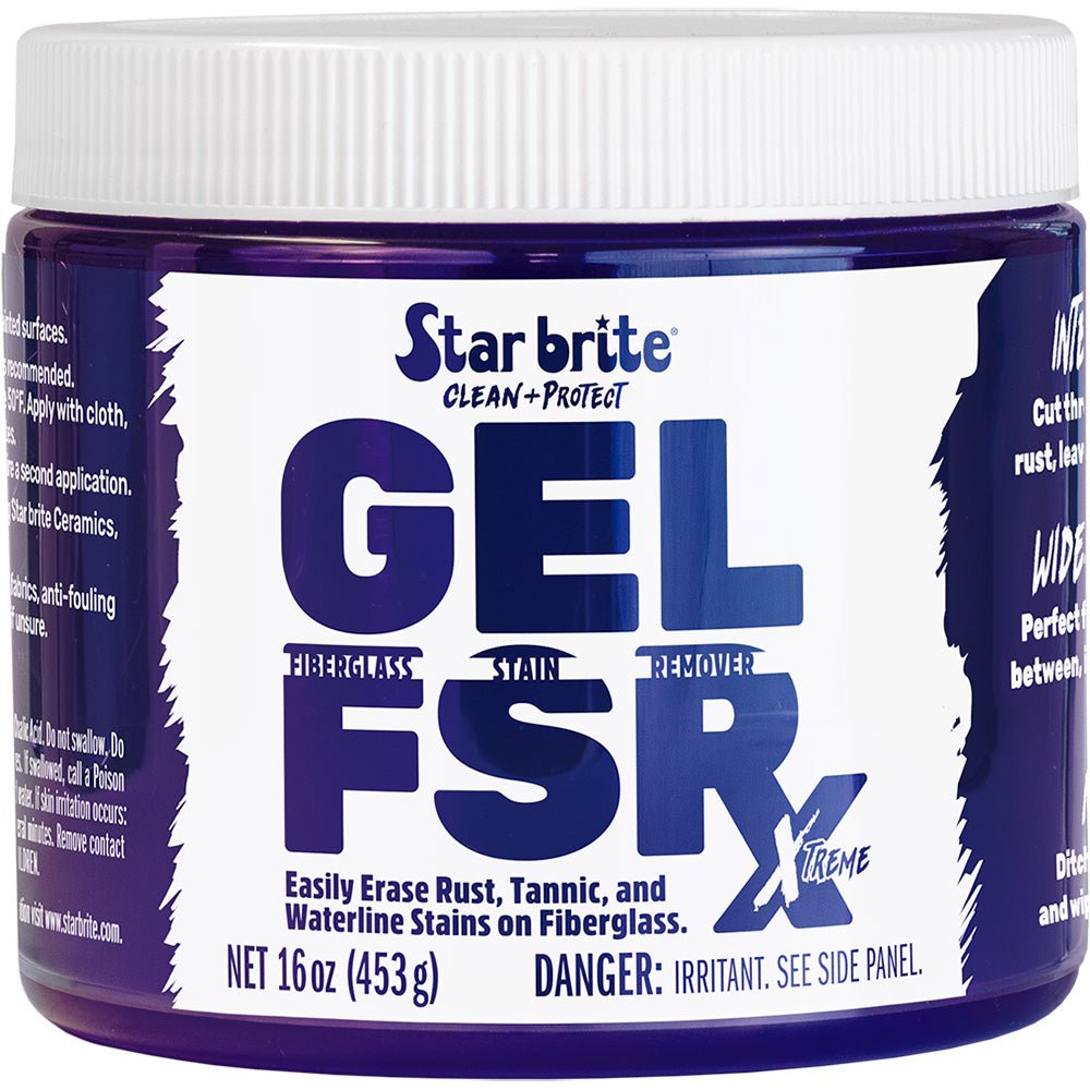Star brite GEL FSR Xtreme Fiberglass Stain Remover - 16 oz [205216] - Houseboatparts.com
