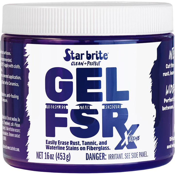 Star brite GEL FSR Xtreme Fiberglass Stain Remover - 16 oz [205216] - Houseboatparts.com