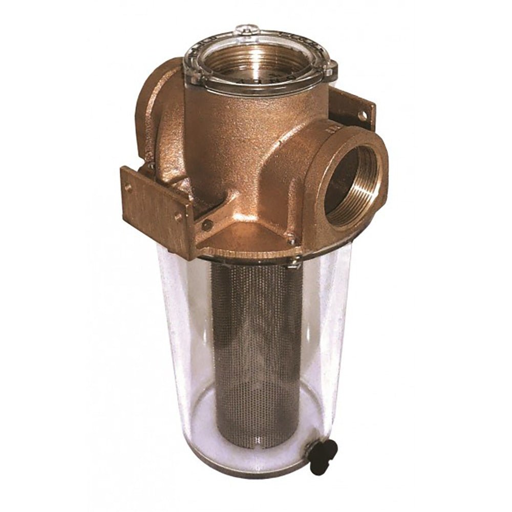 GROCO ARG - 755 Series 3/4" Raw Water Strainer Stainless Steel Basket [ARG - 755 - S] - Houseboatparts.com