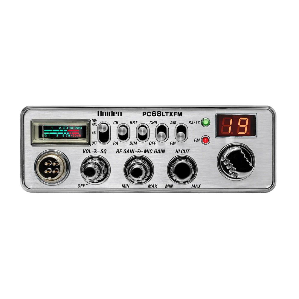Uniden Dual - Mode AM/FM CB Radio [PC68LTXFM] - Houseboatparts.com