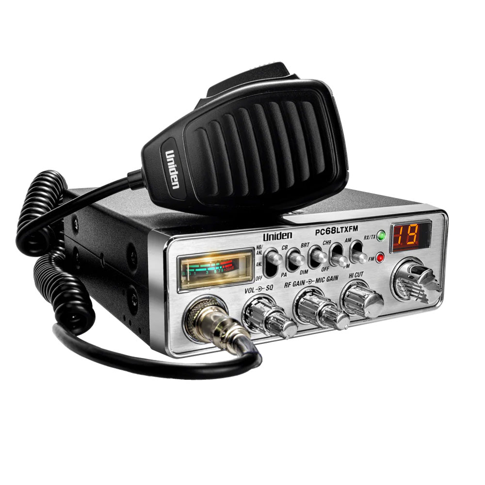 Uniden Dual - Mode AM/FM CB Radio [PC68LTXFM] - Houseboatparts.com