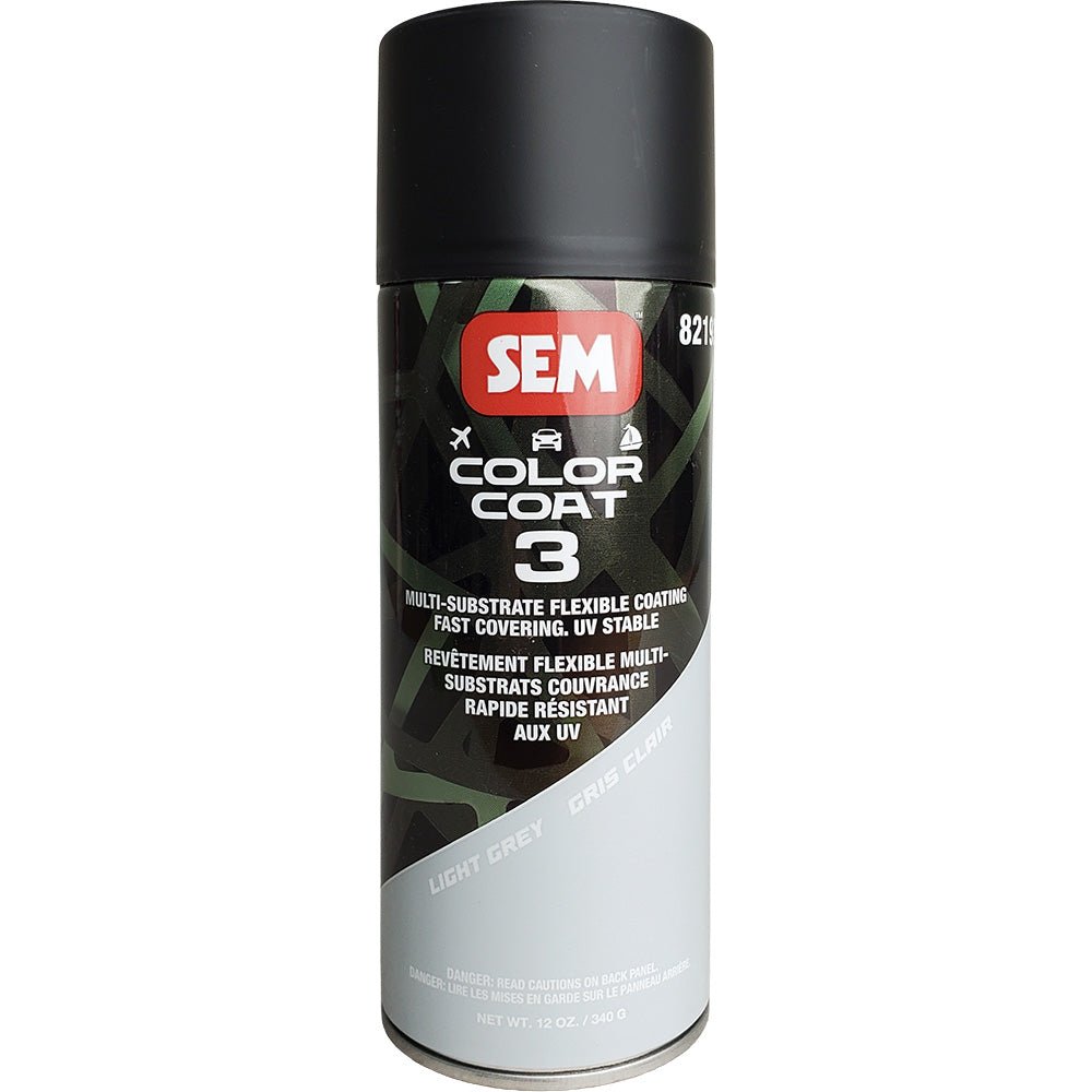 SEM Color Coat 3 - Light Grey - 12 oz [82193] - Houseboatparts.com