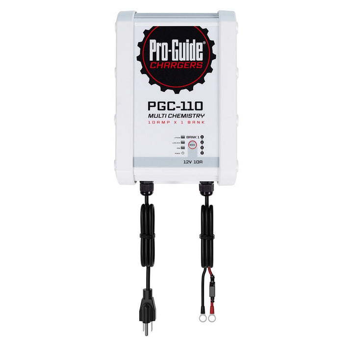 Pro - Guide 1 Bank On - Board Battery Charger - 12V - 10 - Amp [PGC - 110] - Houseboatparts.com