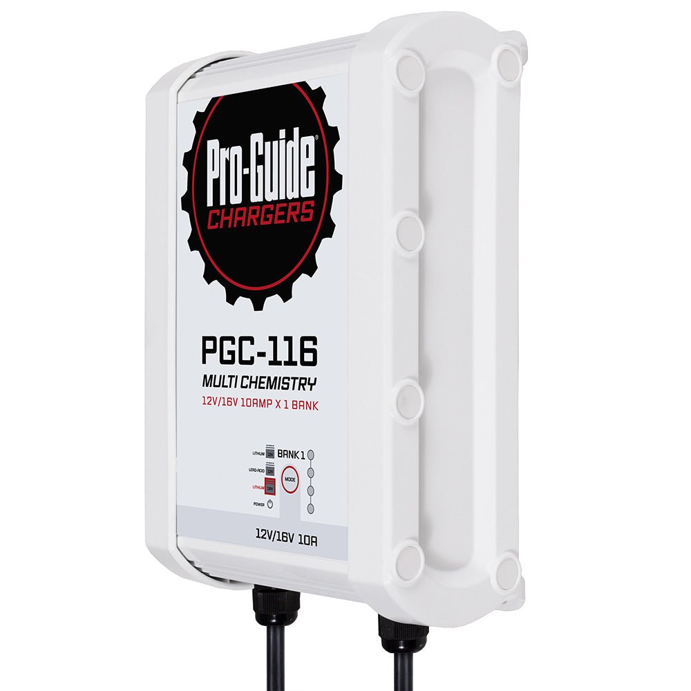 Pro - Guide 1 Bank On - Board Battery Charger - 12V/16V - 10 - Amp [PGC - 116] - Houseboatparts.com