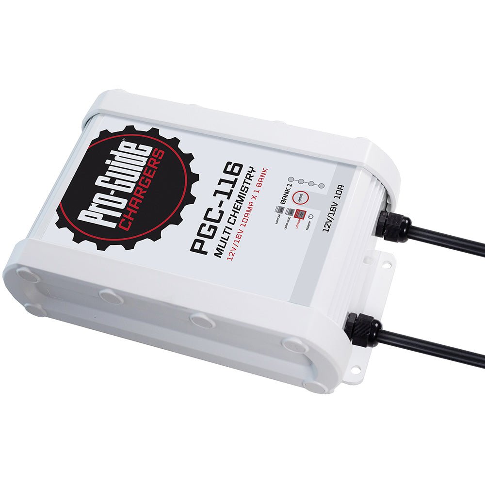 Pro - Guide 1 Bank On - Board Battery Charger - 12V/16V - 10 - Amp [PGC - 116] - Houseboatparts.com
