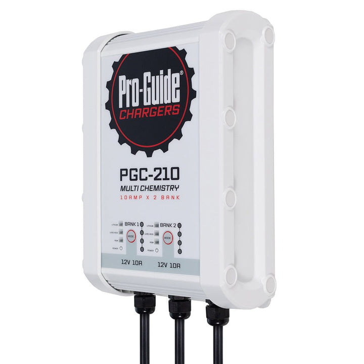 Pro - Guide 2 Bank On - Board Battery Charger - 12V - 10 - Amp [PGC - 210] - Houseboatparts.com