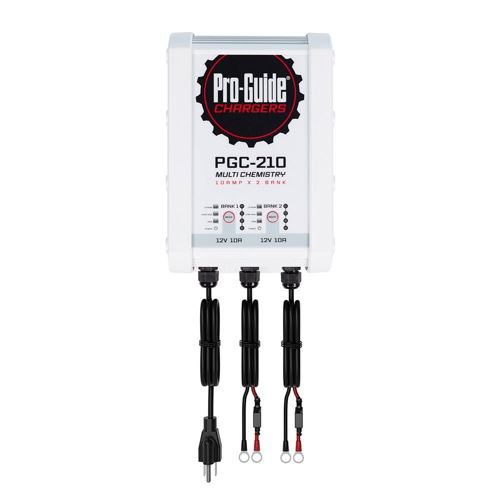 Pro - Guide 2 Bank On - Board Battery Charger - 12V - 10 - Amp [PGC - 210] - Houseboatparts.com