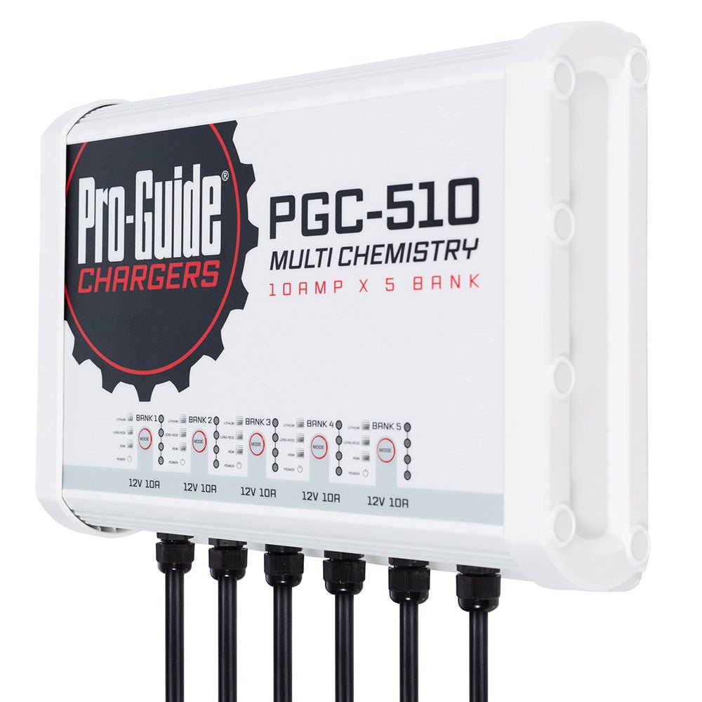 Pro - Guide 5 Bank On - Board Battery Charger - 12V - 40 - Amp [PGC - 510] - Houseboatparts.com
