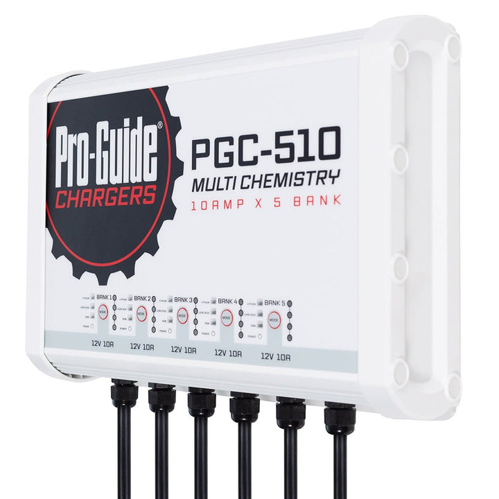 Pro - Guide 5 Bank On - Board Battery Charger - 12V - 40 - Amp [PGC - 510] - Houseboatparts.com