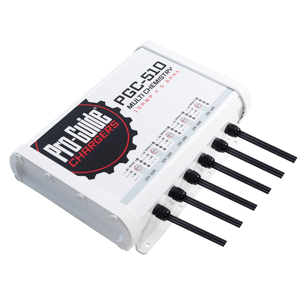 Pro - Guide 5 Bank On - Board Battery Charger - 12V - 40 - Amp [PGC - 510] - Houseboatparts.com