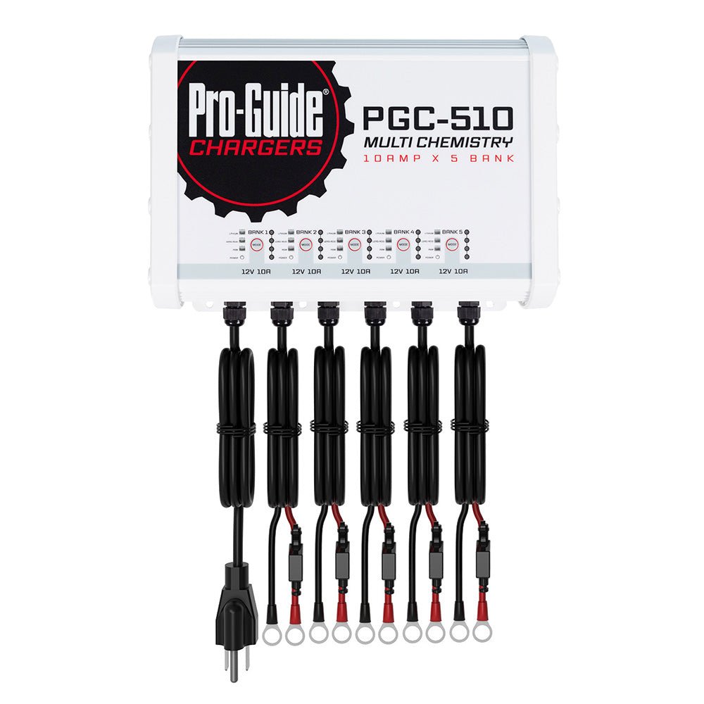 Pro - Guide 5 Bank On - Board Battery Charger - 12V - 40 - Amp [PGC - 510] - Houseboatparts.com