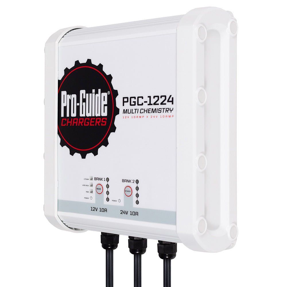 Pro - Guide 2 Bank On - Board Battery Charger - (1) 12V / (1) 24V - 20 - Amp [PGC - 1224] - Houseboatparts.com