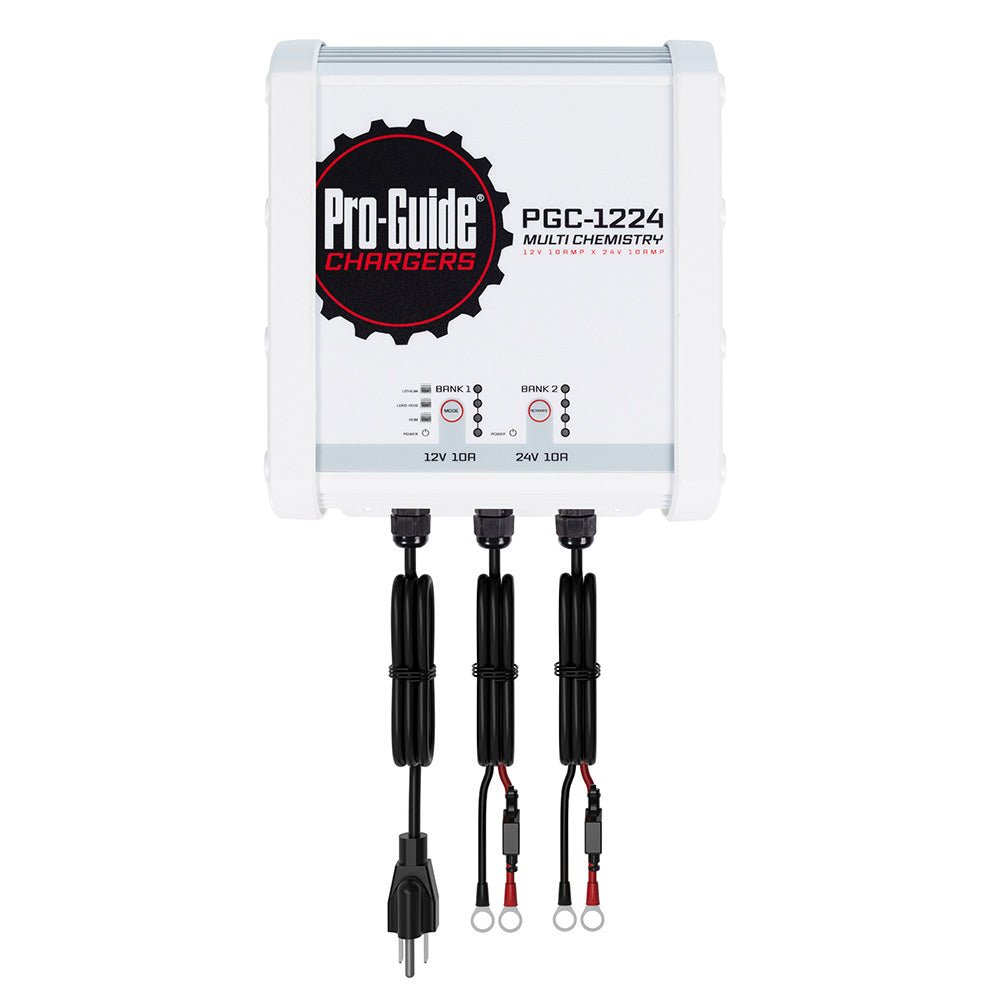 Pro - Guide 2 Bank On - Board Battery Charger - (1) 12V / (1) 24V - 20 - Amp [PGC - 1224] - Houseboatparts.com