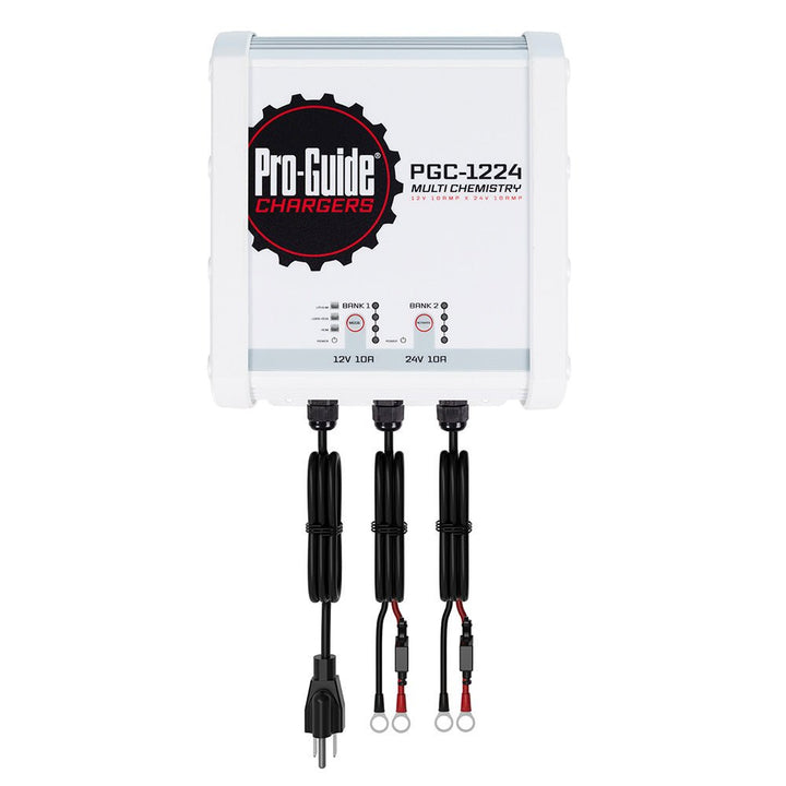 Pro - Guide 2 Bank On - Board Battery Charger - (1) 12V / (1) 24V - 20 - Amp [PGC - 1224] - Houseboatparts.com