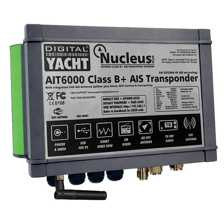 Digital Yacht AIT6000 Class B+ AIS Transponder [ZDIGAIT6000] - Houseboatparts.com
