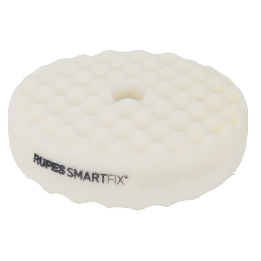 RUPES SMARTFIX Double - Sided Ultra - Fine Foam Pad - 180mm - White [9.DSF180SS] - Houseboatparts.com