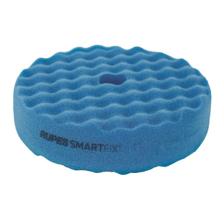 RUPES SMARTFIX Double - Sided Coarse Foam Pad - 180mm - Blue [9.DSF180HH] - Houseboatparts.com
