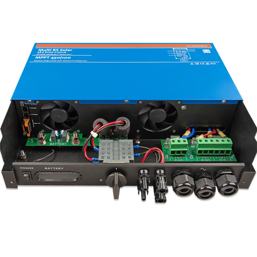 Victron Multi RS Solar 48/6000 Inverter/Charger [PMR482602020] - Houseboatparts.com