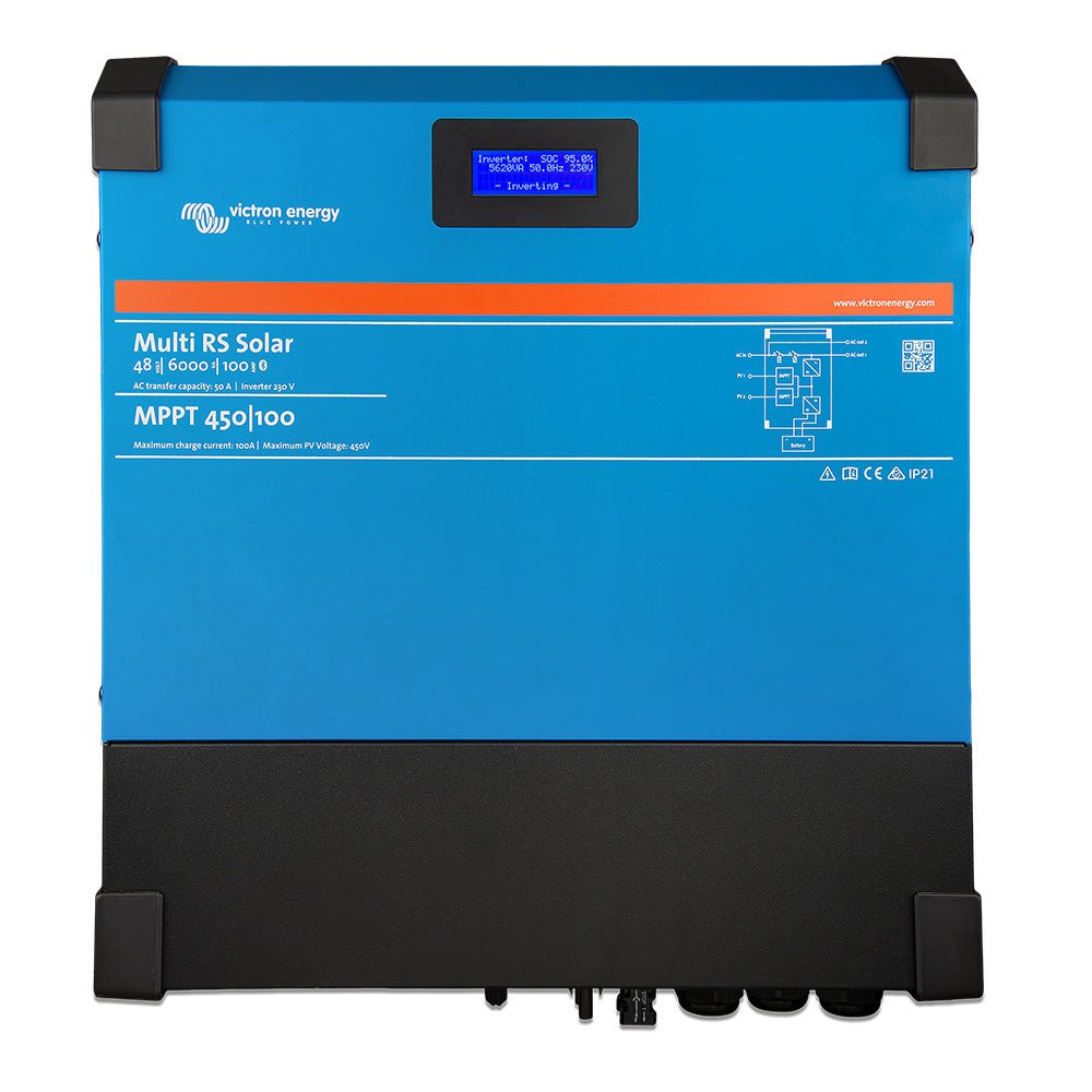 Victron Multi RS Solar 48/6000 Inverter/Charger [PMR482602020] - Houseboatparts.com