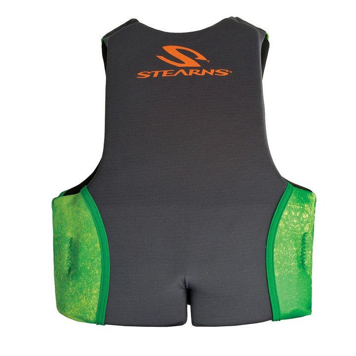 Stearns Youth Hydroprene Life Vest - Type III - Green - 50 - 90lbs [2000037956] - Houseboatparts.com