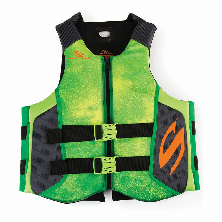 Stearns Adult Hydroprene Life Vest - Green - Medium [2000037992] - Houseboatparts.com