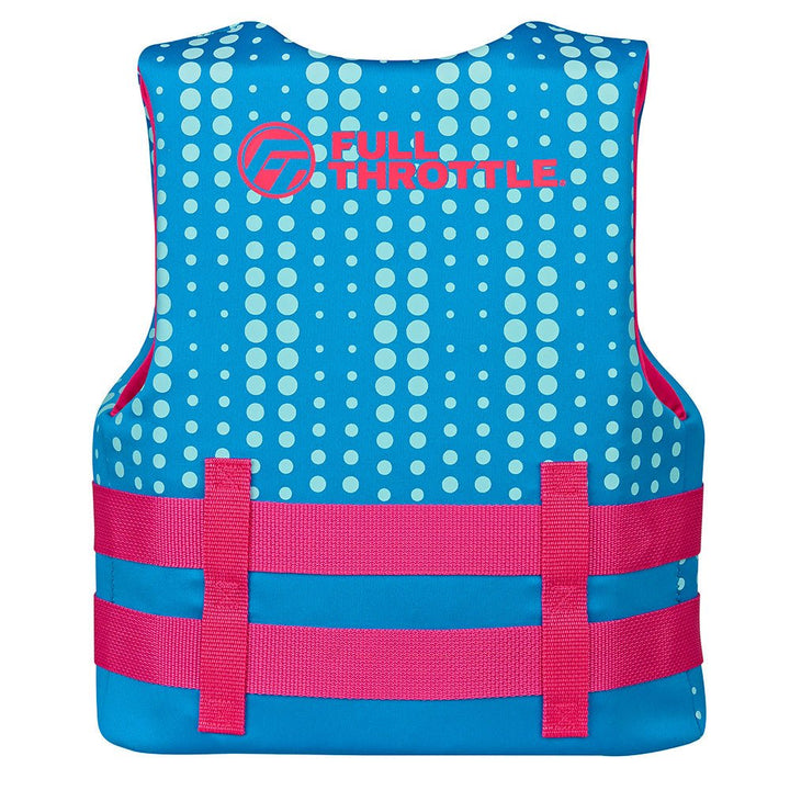 Full Throttle Youth Rapid - Dry Life Jacket - Aqua [142100 - 505 - 002 - 27] - Houseboatparts.com