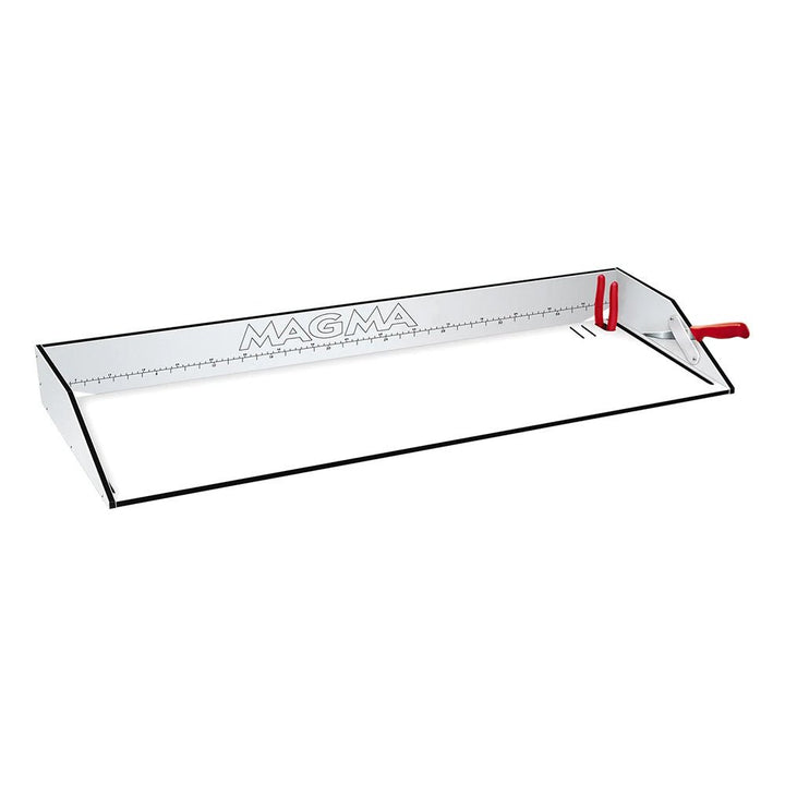 Magma First Mate Cutting Serving Table w/Engraved Ruler - 31" Long x 12.5" Deep x 3 7/8" High [T10 - 503B] - Houseboatparts.com