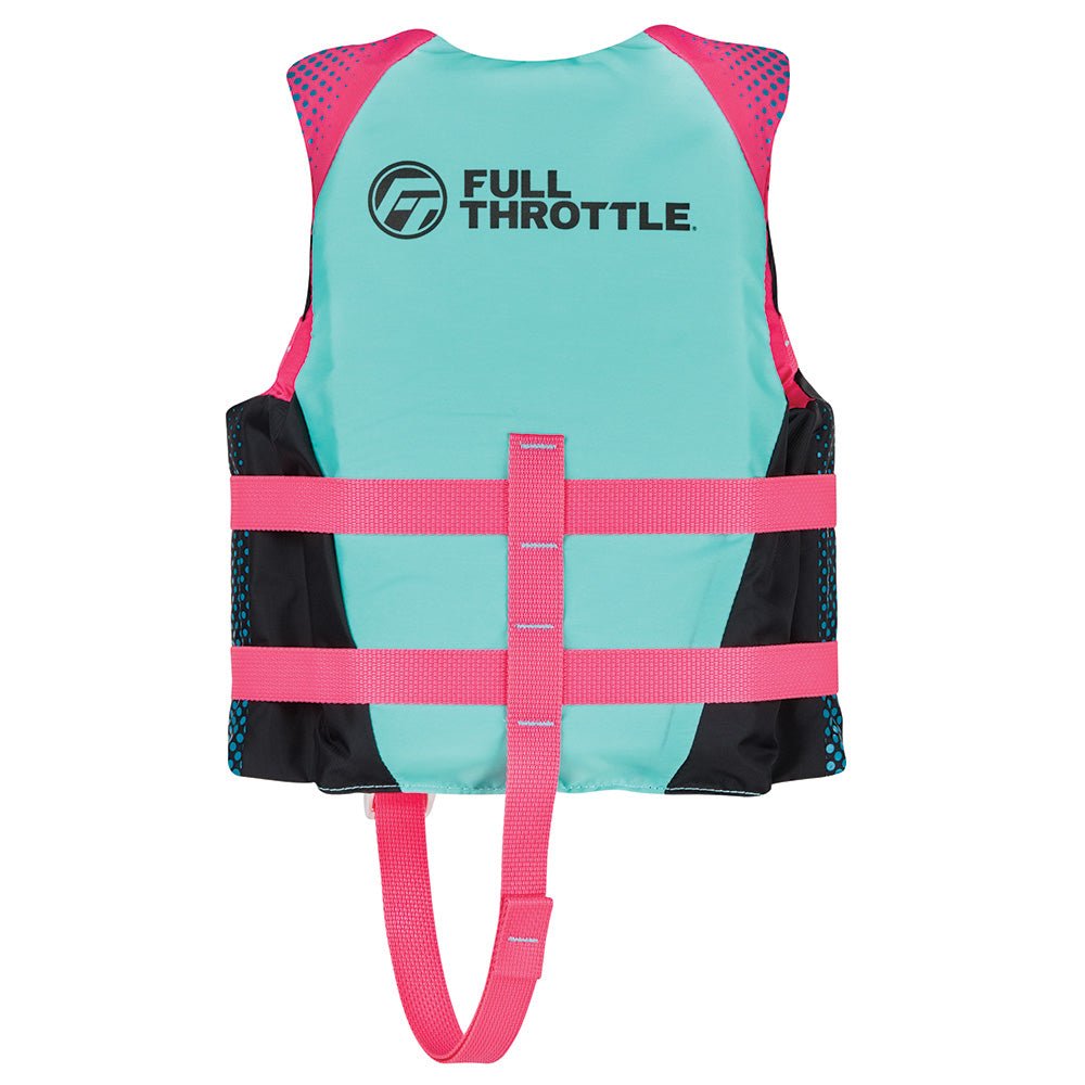 Full Throttle Nylon Life Jacket - Child - Pink [112200 - 105 - 001 - 26] - Houseboatparts.com