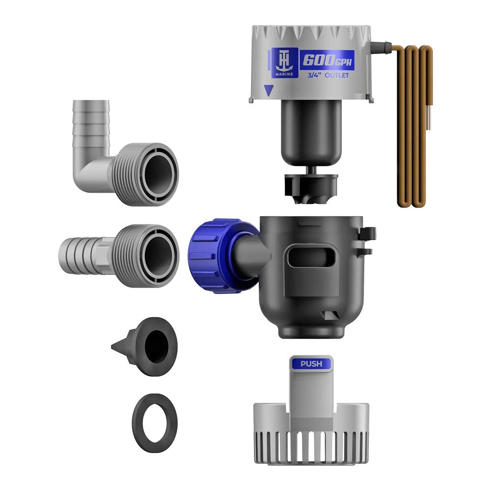 T - H Marine HYDRA Cartridge Bilge Pump - 600 GPH - 12V [PMP - BLG6 - DP] - Houseboatparts.com
