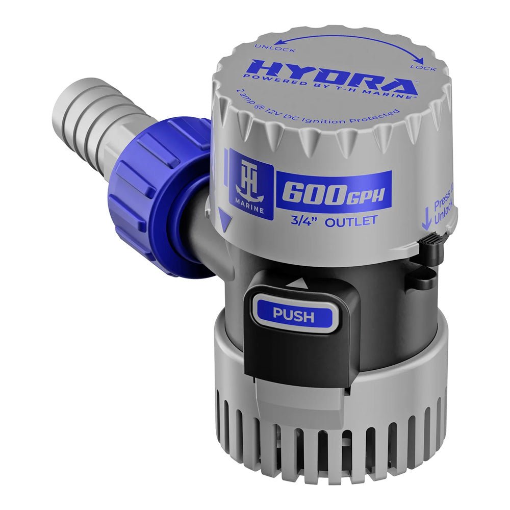 T - H Marine HYDRA Cartridge Bilge Pump - 600 GPH - 12V [PMP - BLG6 - DP] - Houseboatparts.com