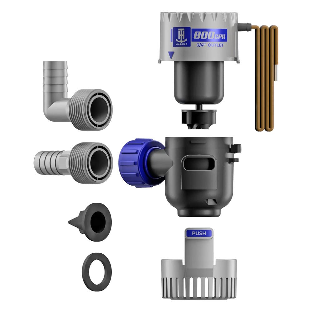 T - H Marine HYDRA Cartridge Bilge Pump - 800 GPH - 12V [PMP - BLG8 - DP] - Houseboatparts.com