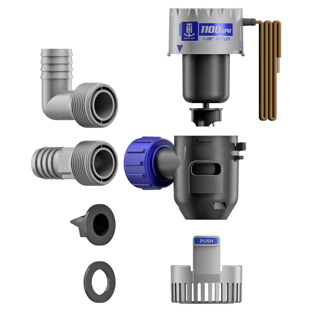 T - H Marine HYDRA Cartridge Bilge Pump - 1100 GPH - 12V [PMP - BLG11 - DP] - Houseboatparts.com