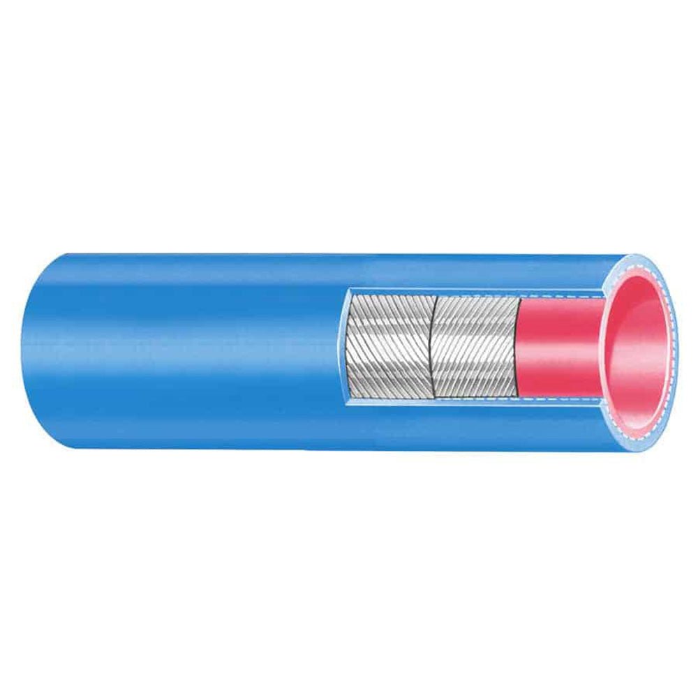 Trident Marine 5/8" x 50' Silicone Rubber Heater Hose - Blue [131V0586] - Houseboatparts.com