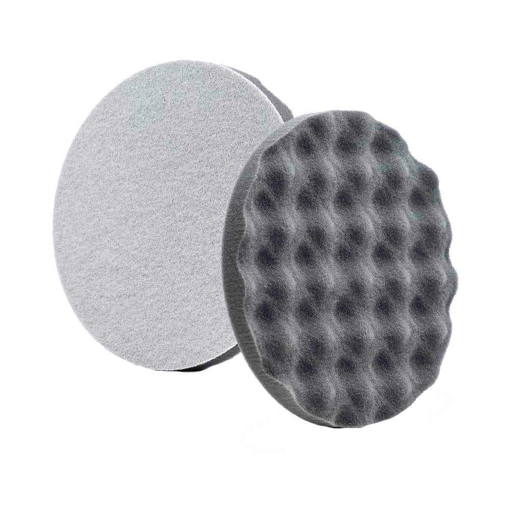 Lake Country Black Finishing Waffle Pro Pad 8" x 7/8" *2 - Pack [WP - 72800 - LC] - Houseboatparts.com