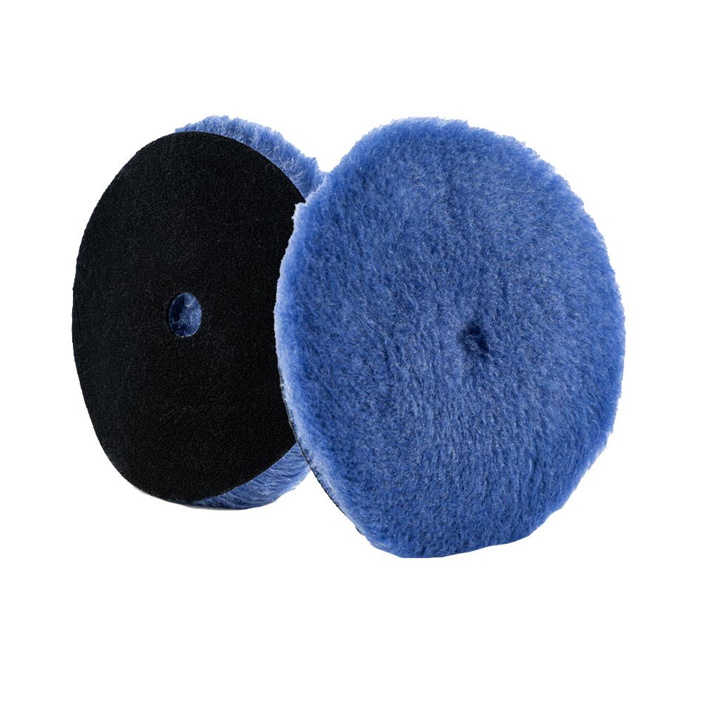 Lake Country Blue Hybrid Wool w/Center Hole 7.5" x 1" [HYB - 178 - LC] - Houseboatparts.com