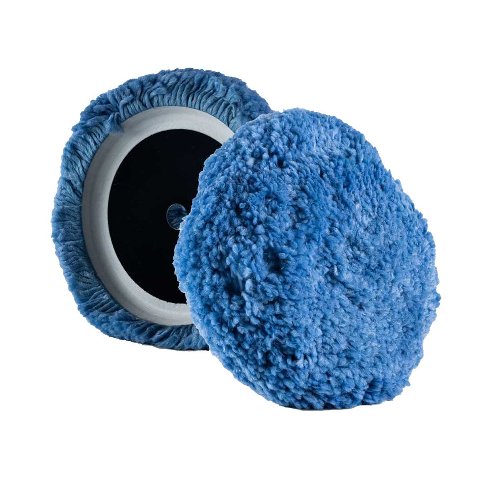 Lake Country 100% Steamed Untwisted Wool/Silk Pad 8" x 1.5" [16 - 600 - LC] - Houseboatparts.com