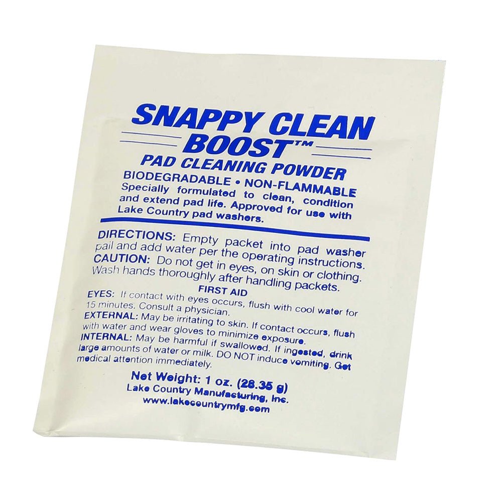 Lake Country Pad Cleaning Powder (Citrus 1.25oz Packets) *72 Per Case [92 - 002] - Houseboatparts.com