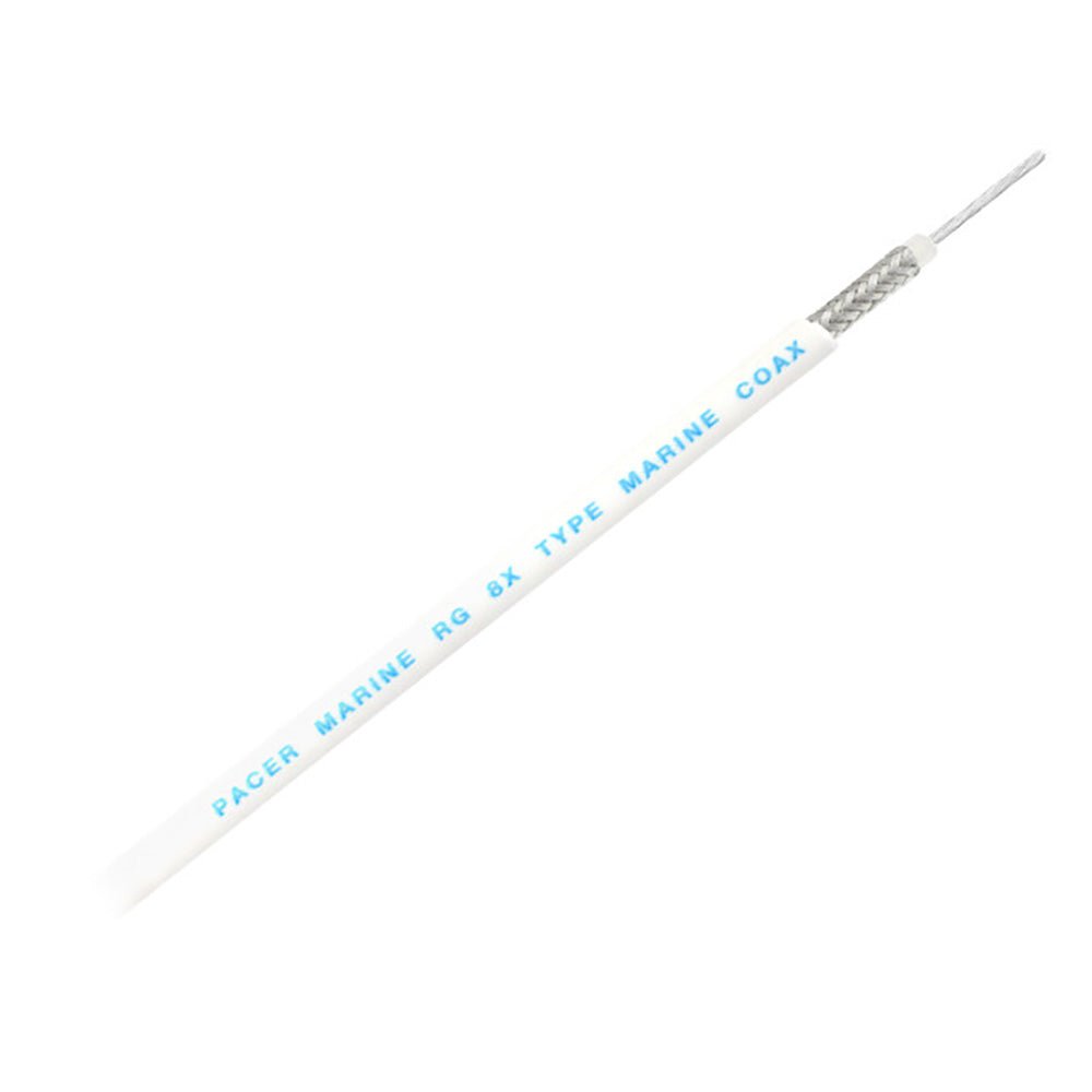 Pacer RG8X Coax Cable - White - 150' [MRG8XW - 150] - Houseboatparts.com