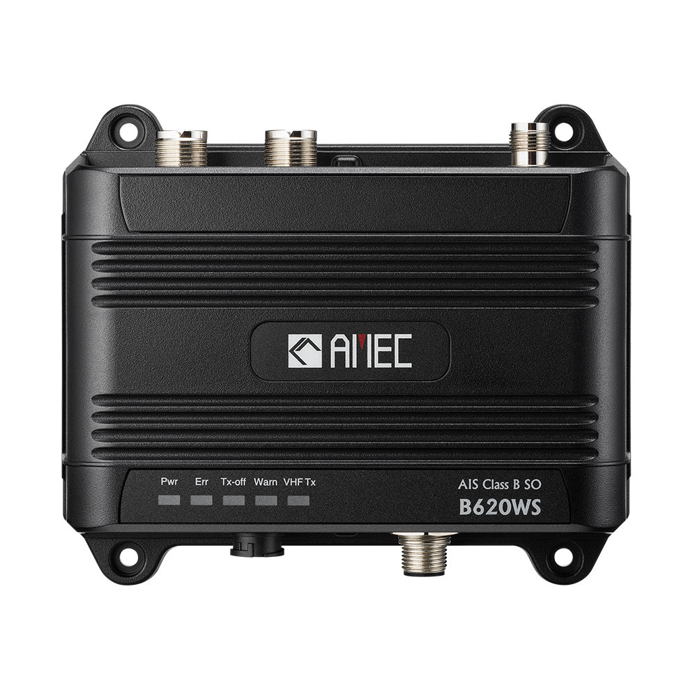 AMEC B620WS Class B AIS Transceiver w/WI - FI VHF Splitter - 2W CSTDMA, NMEA2000, NMEA 0183, USB [AMEC - B620WS - 010] - Houseboatparts.com