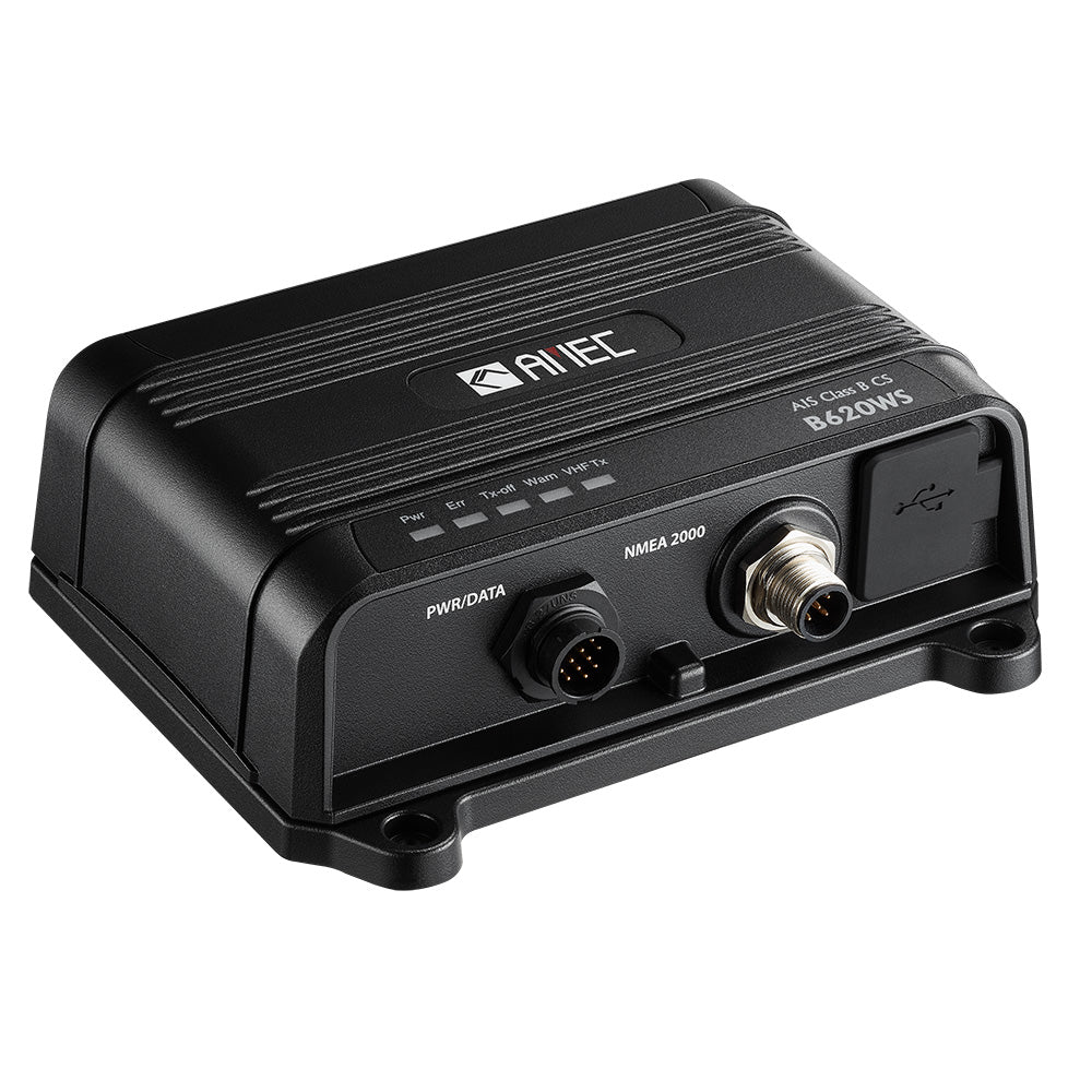 AMEC B620WS Class B AIS Transceiver w/WI - FI VHF Splitter - 2W CSTDMA, NMEA2000, NMEA 0183, USB [AMEC - B620WS - 010] - Houseboatparts.com