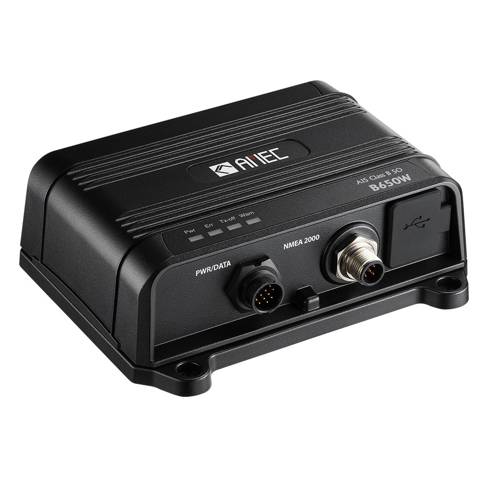 AMEC B650W Class B AIS Transceiver w/WI - FI - 5W - SOTDMA, NMEA 2000, NMEA 0183, USB [AMEC - B650W - 010] - Houseboatparts.com