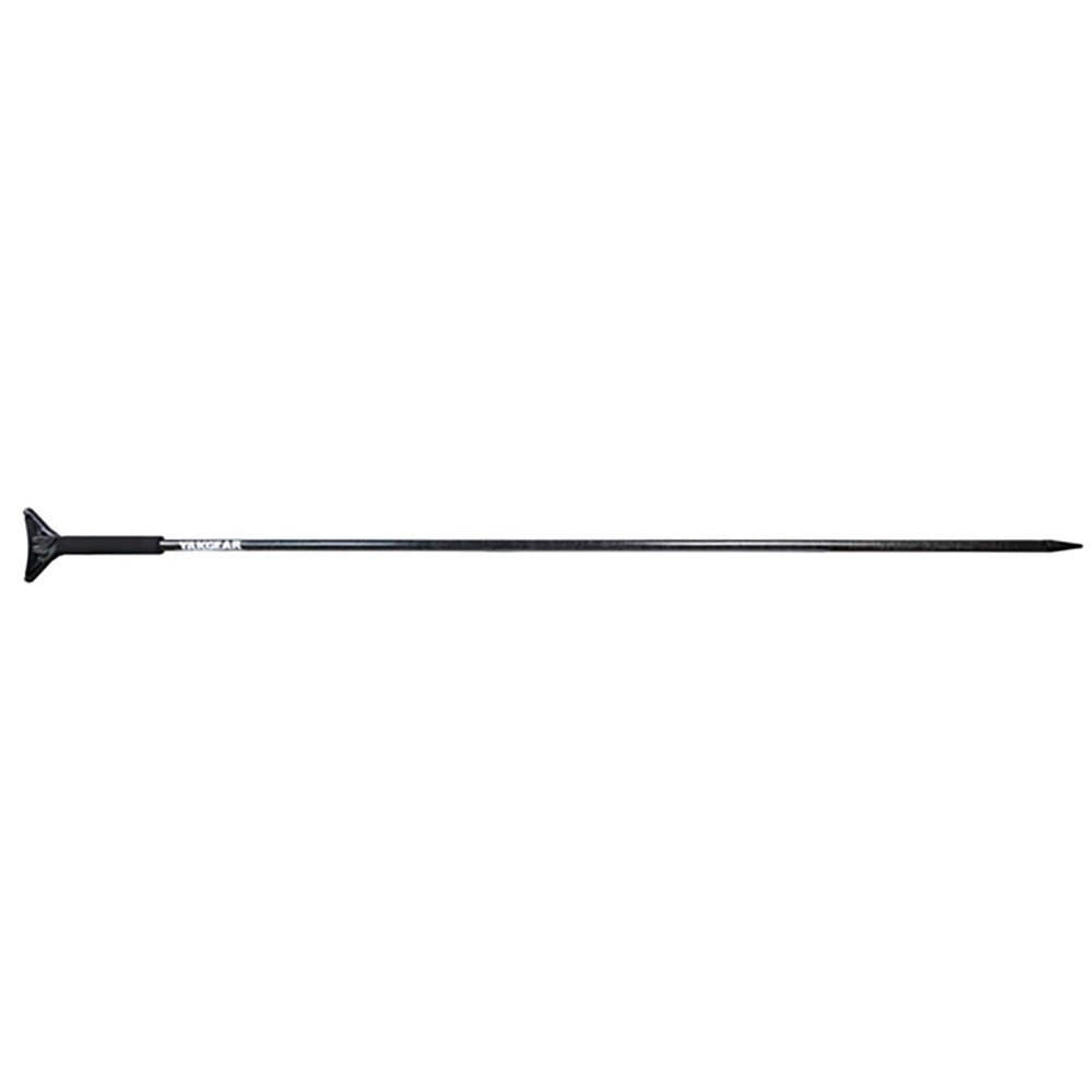 YakGear YakStick 6.5' Black Floating Stake - Out Anchor Stick w/Mudfoot [01 - 0079] - Houseboatparts.com