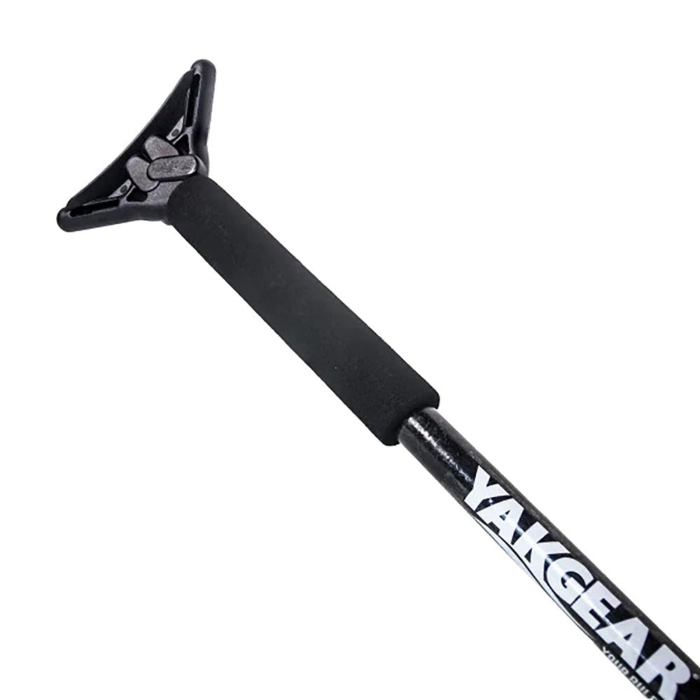 YakGear YakStick 6.5' Black Floating Stake - Out Anchor Stick w/Mudfoot [01 - 0079] - Houseboatparts.com