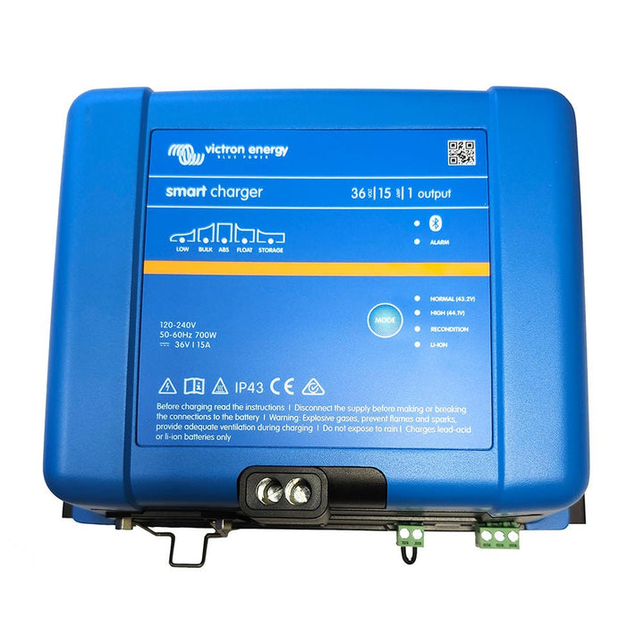 Victron Smart IP43 Charger 36V 15 (1) 120-240V [PSC361550095] - Houseboatparts.com